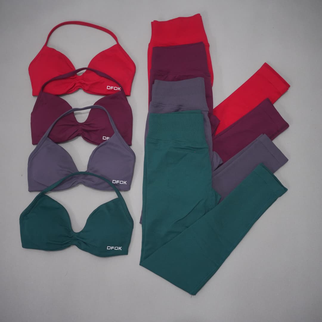 Crop Top Crochet - DFDK Completo Yoga da Donna in