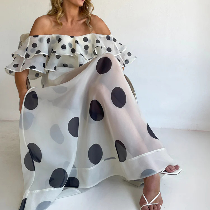 Romper Floral Print - Completo da donna a due pezzi