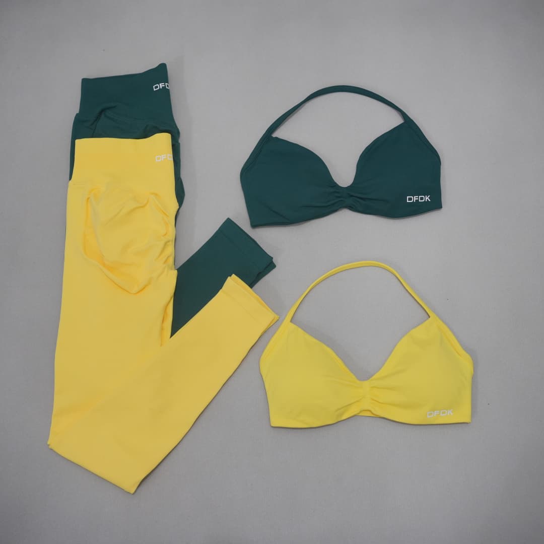 DFDK Completo Yoga da Donna in - Crop Top Crochet recensione e prezzo