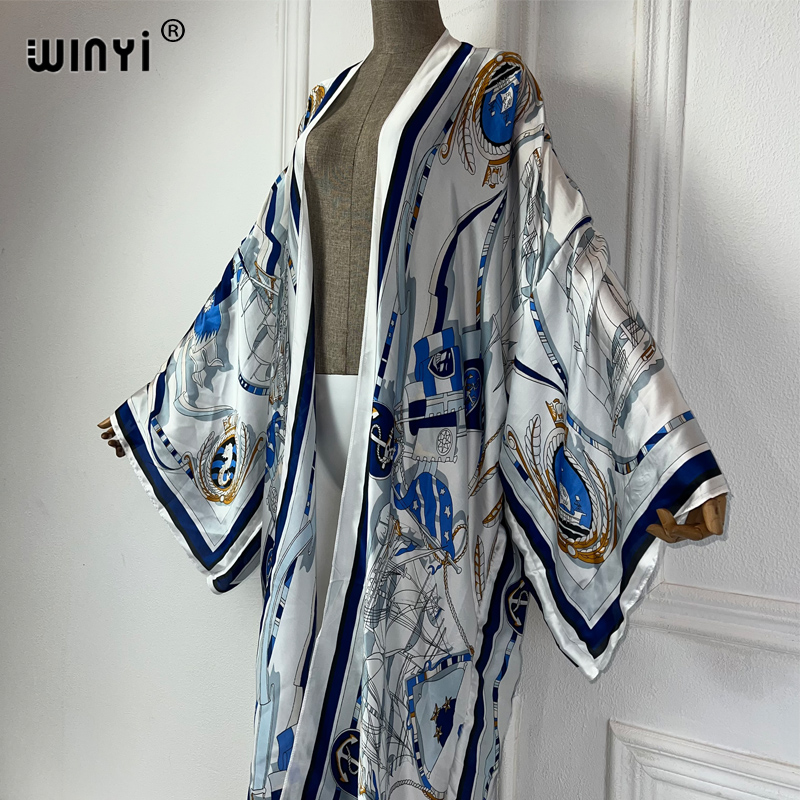WINYI kimono estivo, caftano d - Cover Up Kaftan recensione e prezzo