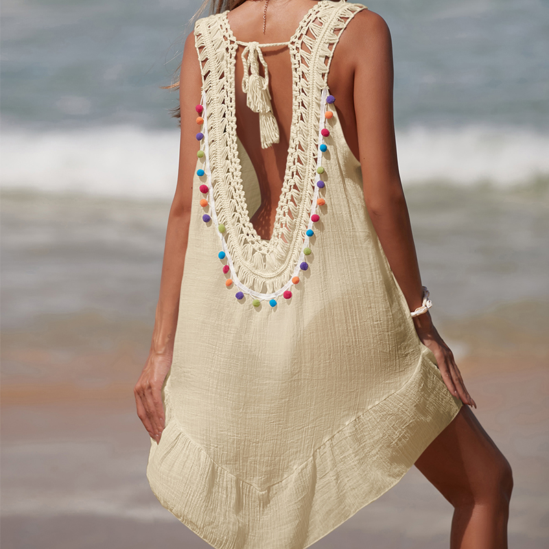 Abito corto da donna con scoll - Cover Up Kaftan recensione e prezzo