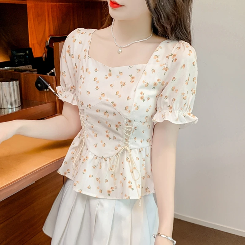 Camicette Estive Vintage Stamp - Romper Floral Print recensione e prezzo