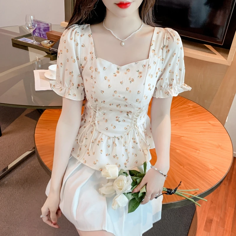 Camicette Estive Vintage Stamp - Romper Floral Print recensione e prezzo