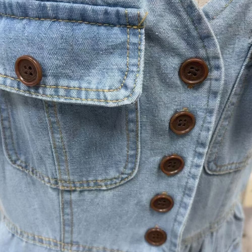 Tuta in denim lavato da donna, - Jumpsuit Linen Relaxed recensione e prezzo