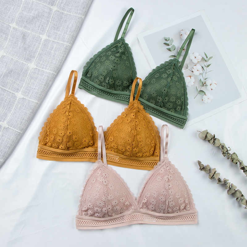 Top reggiseno sexy in pizzo fl - Bralette Triangle Set recensione e prezzo