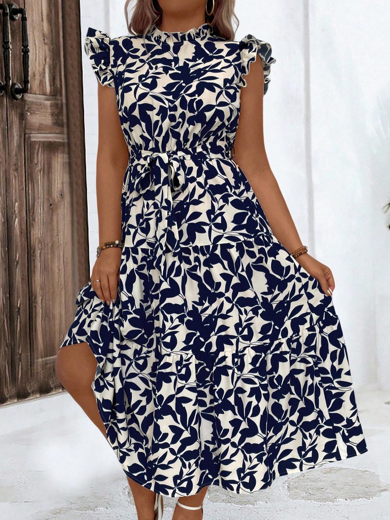 Abito con volant con cintura i - Romper Floral Print recensione e prezzo