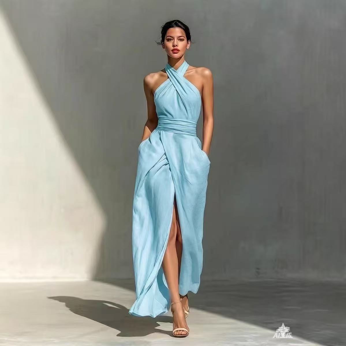 Abito lungo boho chic con spac - Maxi Dress Halter recensione e prezzo