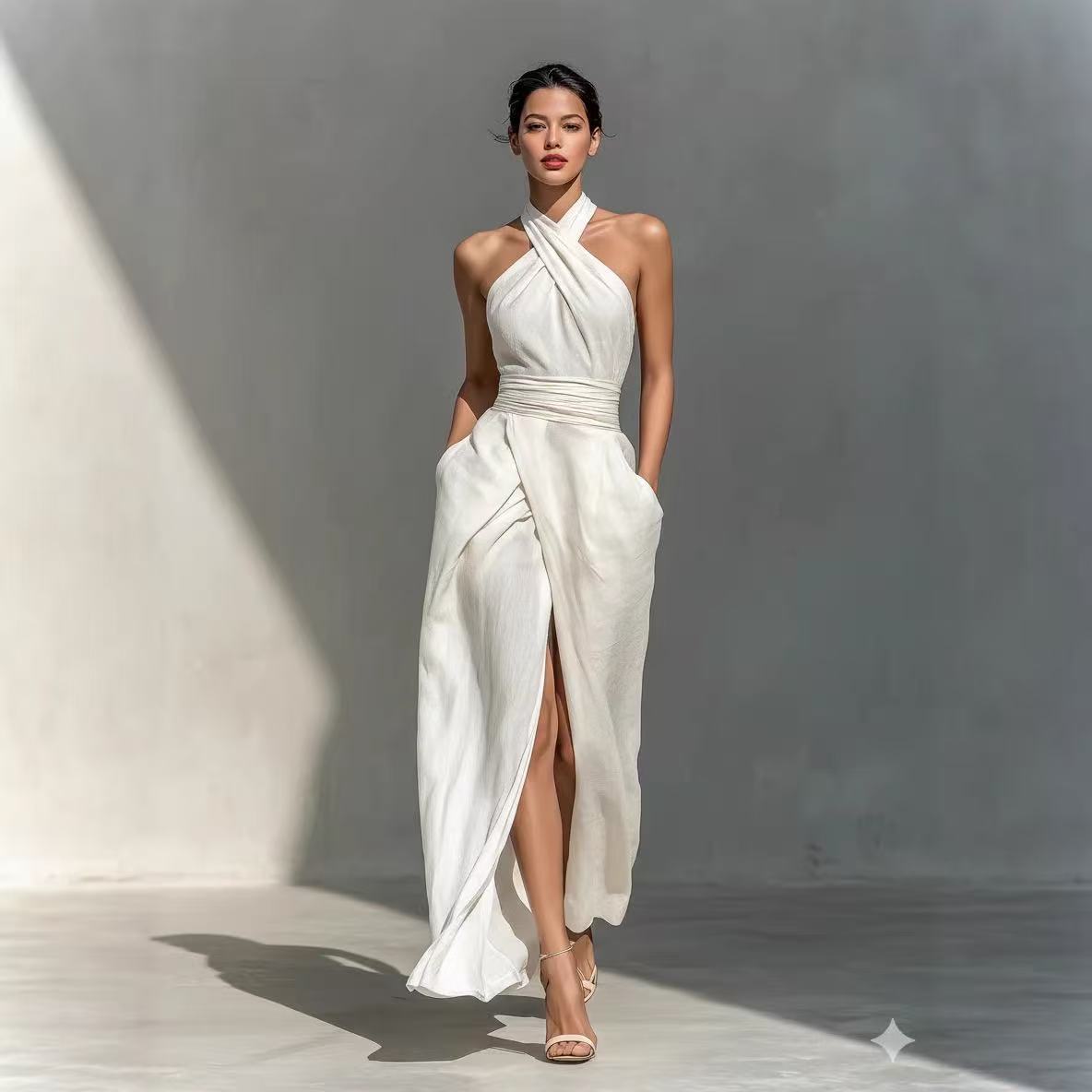 Abito lungo boho chic con spac - Maxi Dress Halter recensione e prezzo