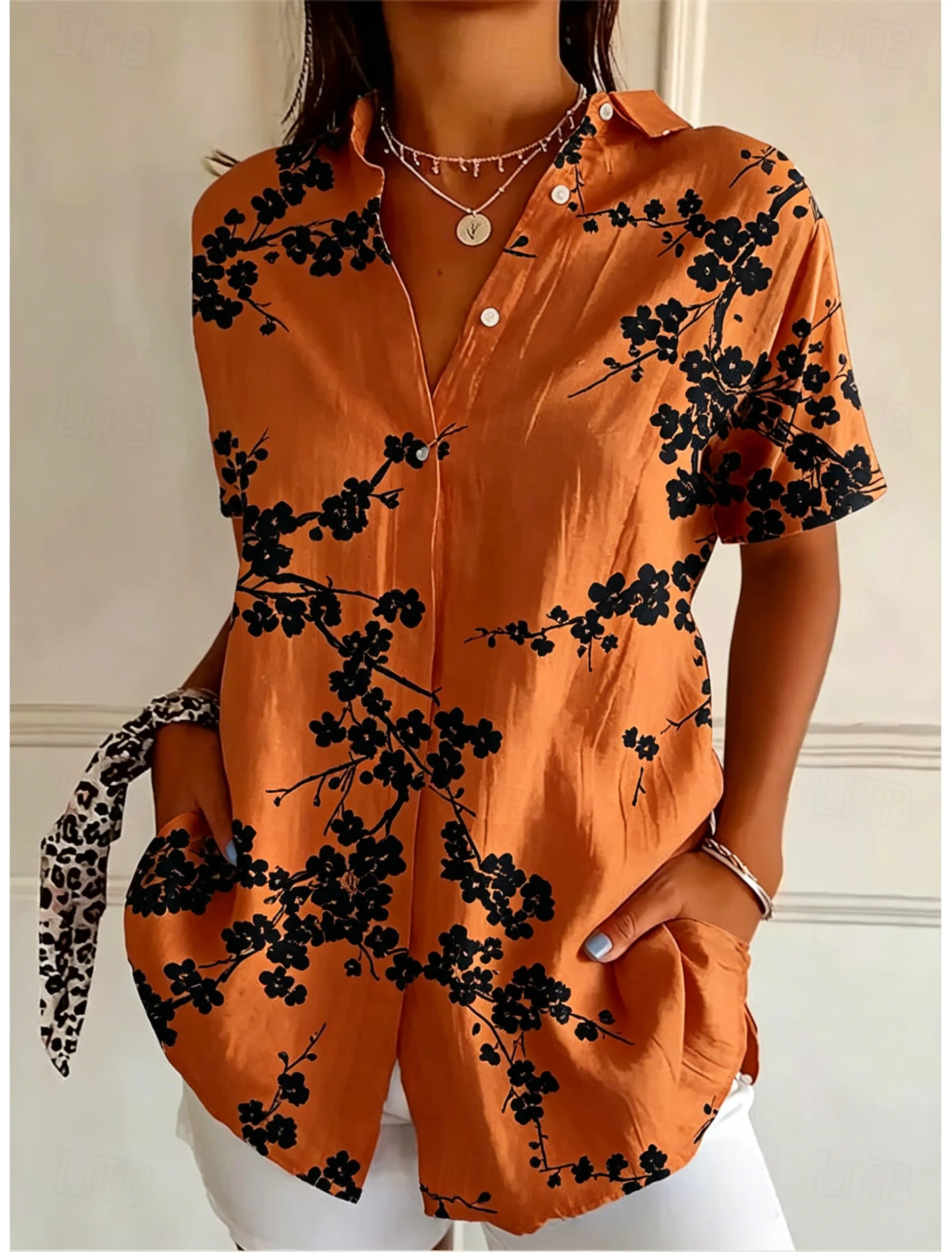 Camicia Casual da Donna a Mani - Romper Floral Print recensione e prezzo